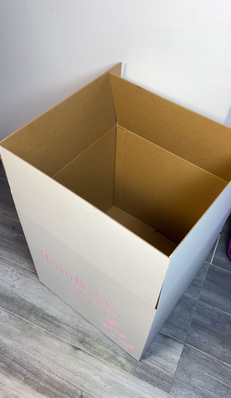 White Plain Balloon Box - Image 3