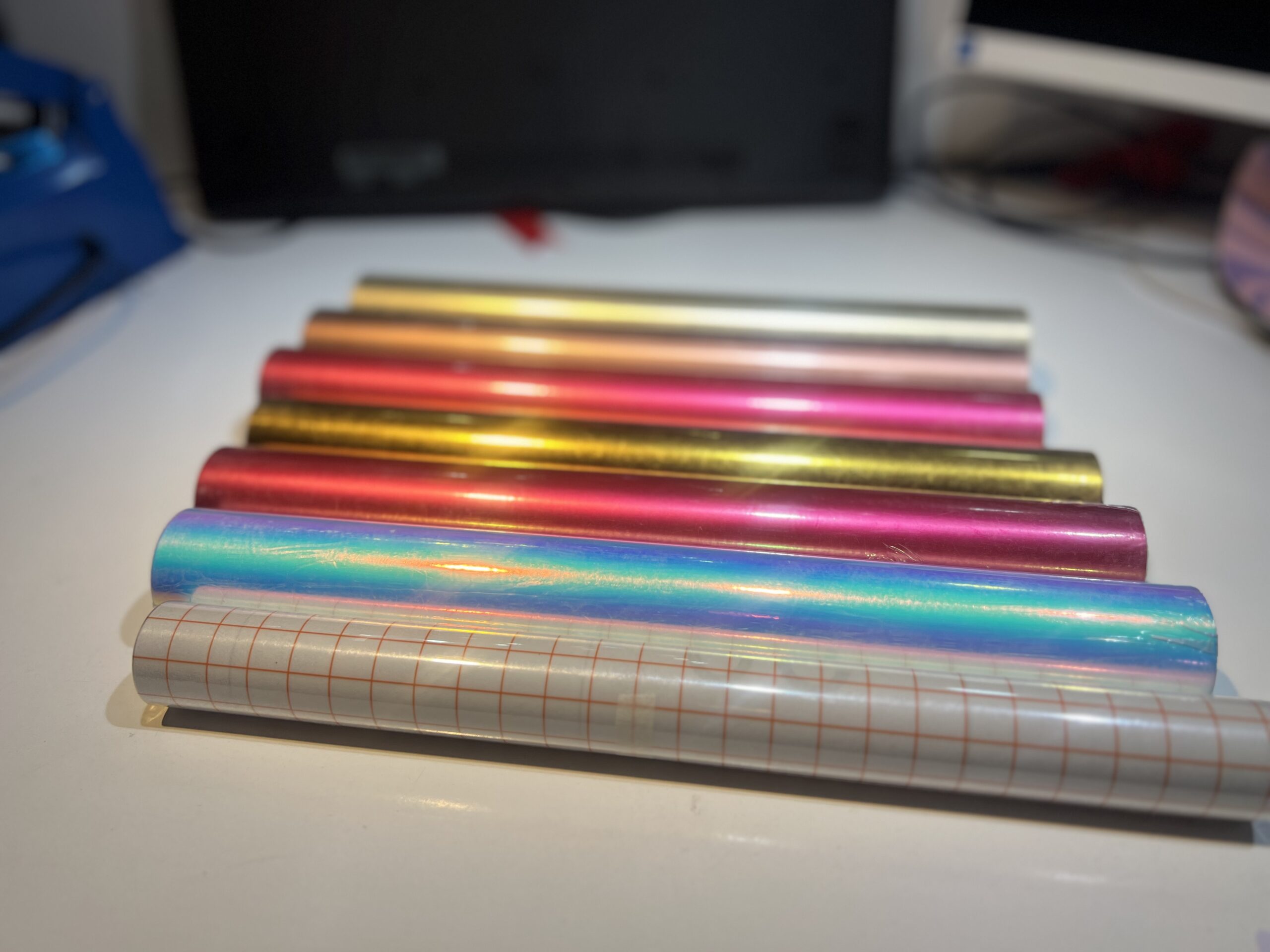 Matte Chrome Vinyl 30.5cm x 152cm HIETEX Adhesive Vinyl - Image 6